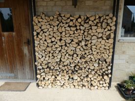 logs and firewood